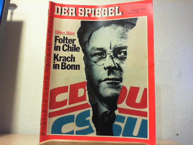  Der Spiegel. 3. August 1987, 41. Jahrgang. Nr. 32. Das deutsche Nachrichtenmagazin.