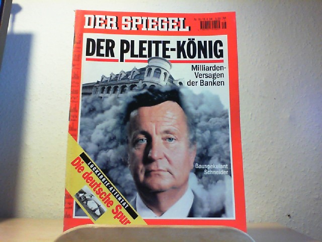  Der Spiegel. 18. 4. 1994, 48. Jahrgang. Nr. 16. Das deutsche Nachrichtenmagazin. April