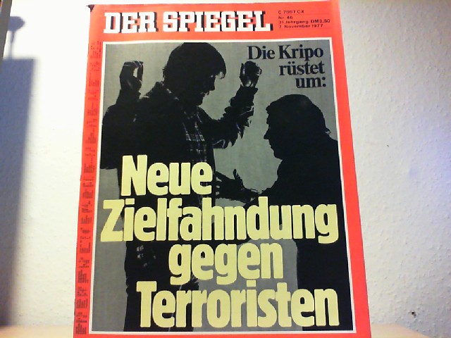  Der Spiegel. 7. November 1977, 31. Jahrgang. Nr. 46. Das deutsche Nachrichtenmagazin. 11.