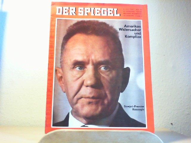  Der Spiegel. 3. Juli 1967, 21. Jahrgang. Nr. 28. Das deutsche Nachrichtenmagazin. 7.