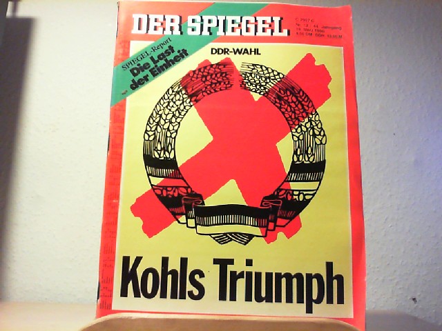  Der Spiegel. 19. Mrz 1990, 44. Jahrgang. Nr. 12. Das deutsche Nachrichtenmagazin. 3.