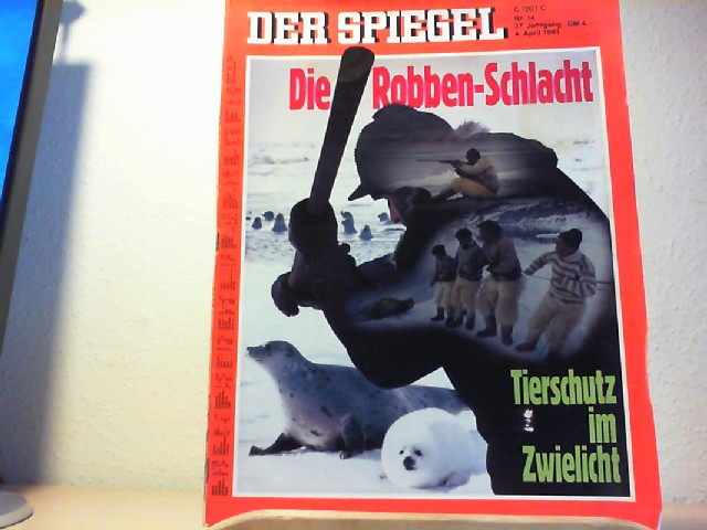  Der Spiegel. 4. April 1983, 37. Jahrgang. Nr. 14. Das deutsche Nachrichtenmagazin. 4.