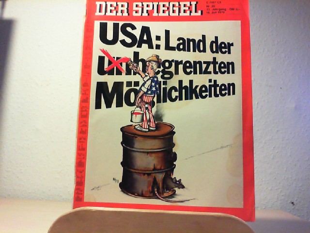  Der Spiegel.16. Juli 1979, 33. Jahrgang. Nr. 29. Das deutsche Nachrichtenmagazin. 7.