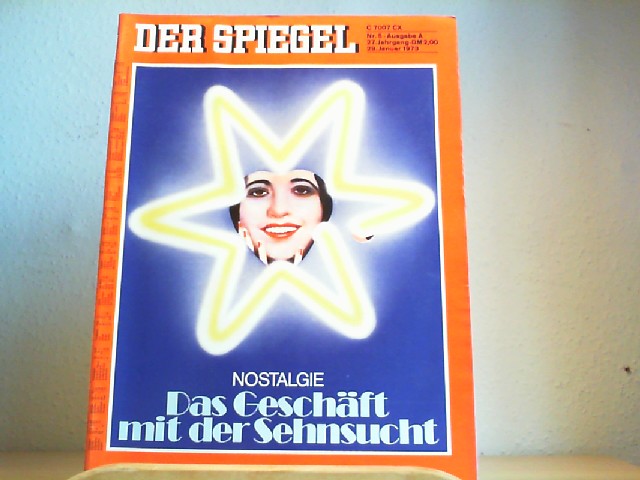  Der Spiegel. 29. Januar 1973, 27. Jahrgang. Nr. 5. Das deutsche Nachrichtenmagazin. 1.