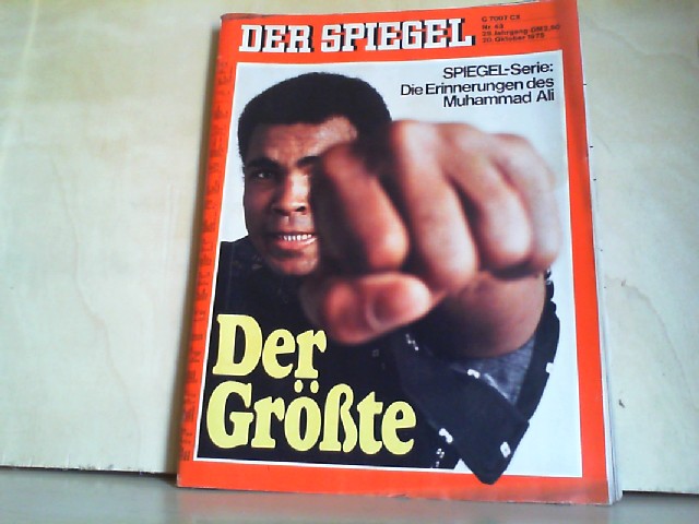  Der Spiegel. 20. Oktober 1975, 29. Jahrgang. Nr. 43. Das deutsche Nachrichtenmagazin. 10.