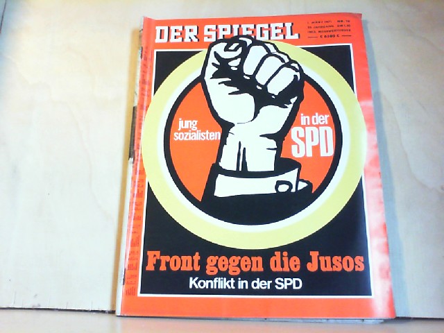  Der Spiegel. 1. Mrz 1971, 25. Jahrgang. Nr. 10. Das deutsche Nachrichtenmagazin. 3.