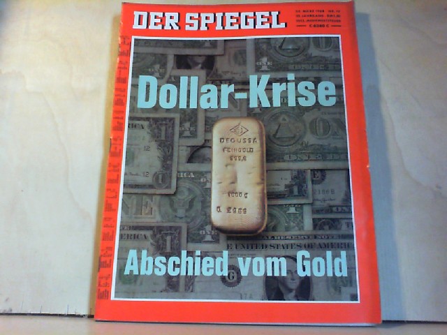  Der Spiegel. 25. Mrz 1968, 22. Jahrgang. Nr. 13. Das deutsche Nachrichtenmagazin. 3.