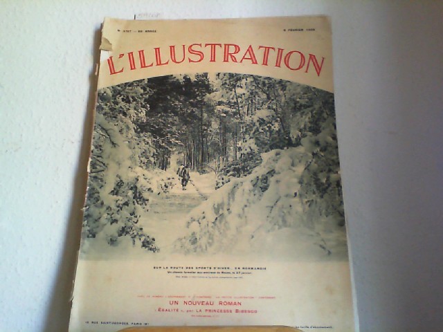  L'illustration. N 4797, 93 Anne. 9. Fvrier 1935. Journal hebdomanaire universel. Premire /1./ dition.