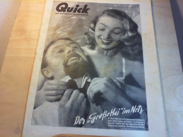  QUICK. Die aktuelle Illustrierte. Nr. 7, 18. Februar 1951, 4. Jahrgang.