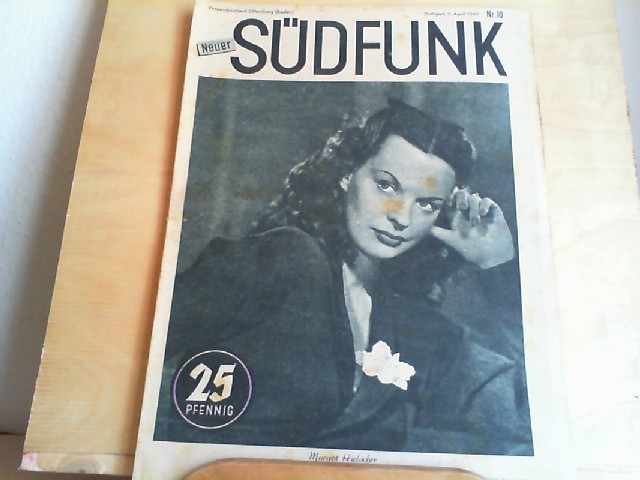 Neuer Südfunk Nr. 10. 3. April 1949. (Programm-Zeitschrift für eine Woche).