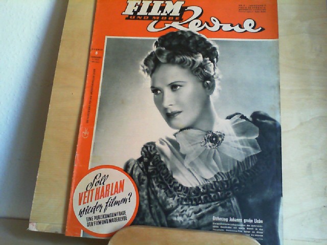 Film und Mode Revue. Die Illustrierte für den anspruchsvollen Leser. Nummer 5, Jahrgang 5 / 1951, 1. Märzheft.