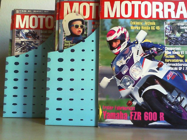 MOTORRAD - Troeltsch Ernst Hrsg.: Motorrad. 1993. Hefte 1 - 26. Heft 3, 4, 24 fehlt. Technik, Wirtschaft, Sport. Die deutsche Motorrad-Zeitschrift.