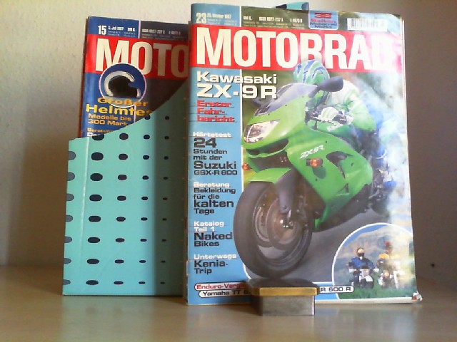 MOTORRAD - Troeltsch Ernst Hrsg.: Motorrad. 1997. Hefte 1 - 26. Heft 1, 4, 5, 7, 14, 16, 22, 24-26  fehlt. Technik, Wirtschaft, Sport. Die deutsche Motorrad-Zeitschrift.