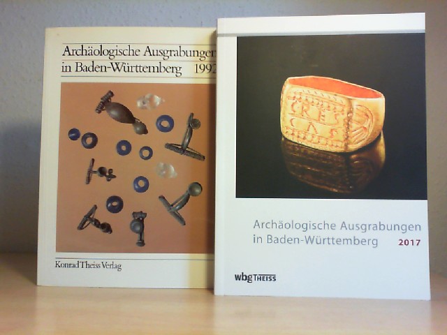 Dieter Planck  (Hrg.): Archologische Ausgrabungen in Baden-Wrttemberg. 1992 - 2017. Hrsg. im Auftrag des Landesdenkmalamtes. 26 Bnde.
