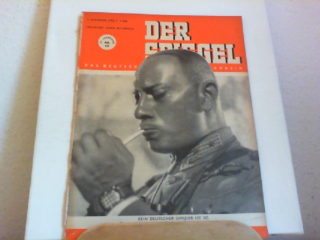  Der Spiegel. 06.12.1950. 4. Jahrgang. Nr. 49. Das deutsche Nachrichtenmagazin. Titelgeschichte:Kein Deutscher Offizier ist so. Germanische Arroganz: Erich von Stroheim.