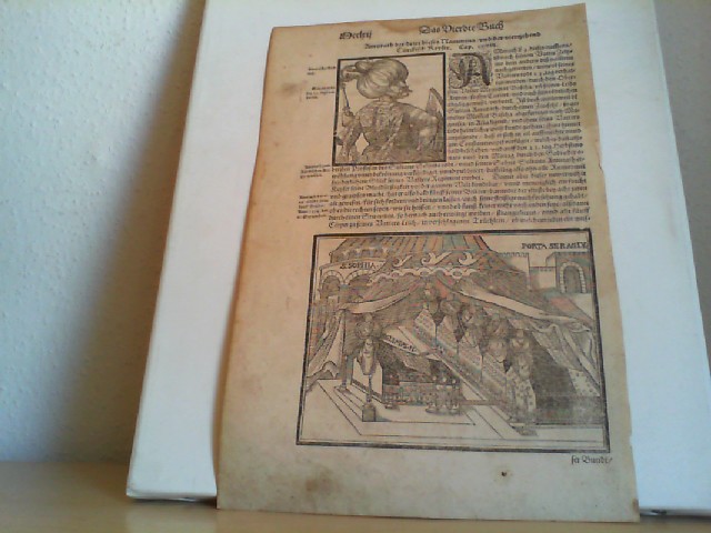 MNSTER, SEBASTIAN: Cosmographia. Das vierdte Buch.,,Von  den Trcken