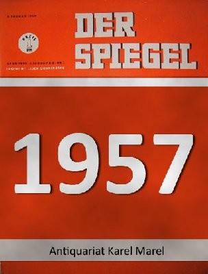  Der Spiegel. 03.07.1957. 11. Jahrgang. Nr. 27. Das deutsche Nachrichtenmagazin. Titelgeschichte : 