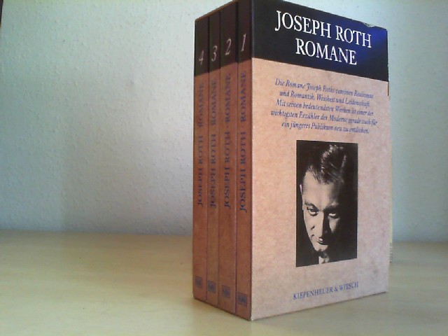 ROTH, JOSEPH: Romane. (Bd. 1 - 4 im Schuber) KiWi ; 350