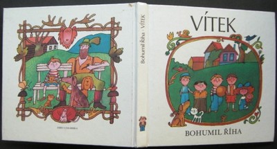 BORN ADOLF. - RIHA, BOHUMIL: Vitek. Illustrationen von Adolf Born. Erste/ 1./ deutsche Ausgabe.