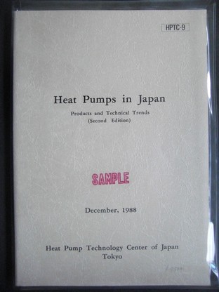 SHIRAISHI, K. (Hrsg.): Heat Pumps in Japan. Products and Technical Trends. Second Edition.