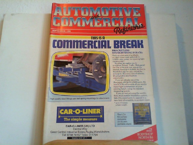  Automotive and Commercial Refinisher. September 1986