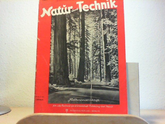  Natur und Technik. Halbmonatsschrift fr alle Freunde der Wissenschaft, Forschund und Praxis. 1947, Nr. 5.