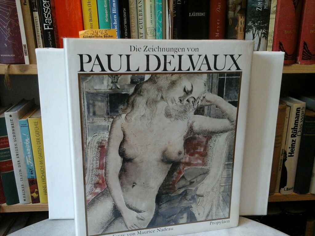 GRALL (Hrsg.), ALEX: Die Zeichnungen von Paul Delvaux. Mit einem Essay von Maurice Nadeau. Erste /1./ Ausgabe.