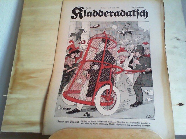  Kladderadatsch. 28.07.1912. 65. Jahrgang. Nr. 30. Humoristisch-satirisches Wochenblatt.