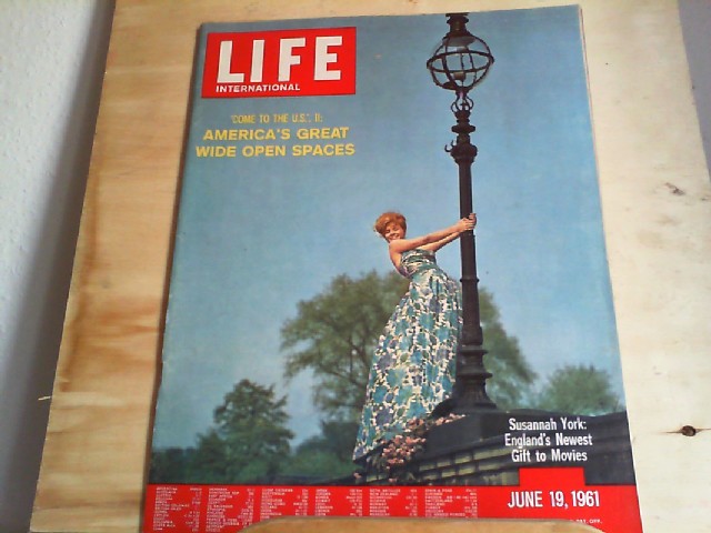  LIFE. International Edition. June 19, 1961, Vol.30 No.12. 
