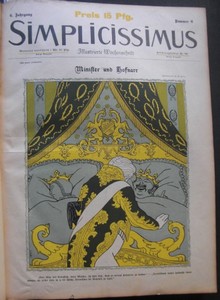  SIMPLICISSIMUS. 1901, Nr. 6, 6. Jahrgang. Illustrierte Wochenschrift. Begrndet von Albert Langen und Th. Th. Heine.