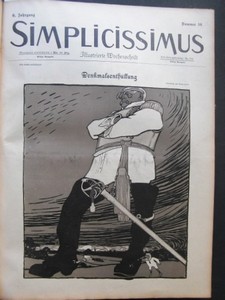 SIMPLICISSIMUS. 1901, Nr. 16, 6. Jahrgang. Illustrierte Wochenschrift. Begründet von Albert Langen und Th. Th. Heine.