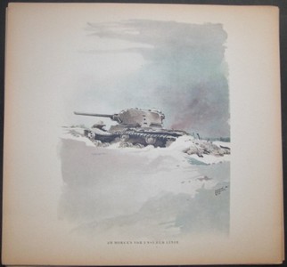 SCHNEIDER, HERMANN: Kriegsbild aus Russland in Farbe. Zweiter /2./ Weltkrieg 