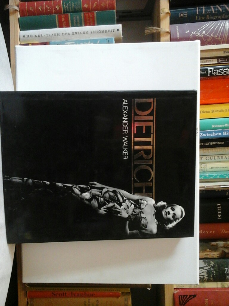 WALKER, ALEXANDER: Dietrich. First/ 1st/ U.S. edition.
