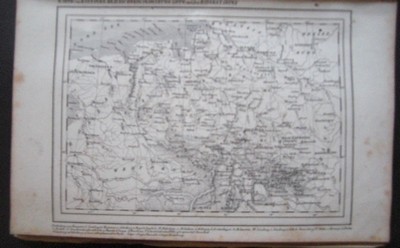  Karte von Hannover, Braunschweig, Oldenburg, Lippe und den Hansestdten. Aus: Erluternder Kupfer-Atlas zu allen Conversations-Lexica. In siebzig Blttern. Stuttgart, Rieger, 1861.