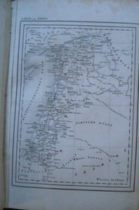  Karte von Sirien. Aus: Erluternder Kupfer-Atlas zu allen Conversations-Lexica. In siebzig Blttern. Stuttgart, Rieger, 1861.
