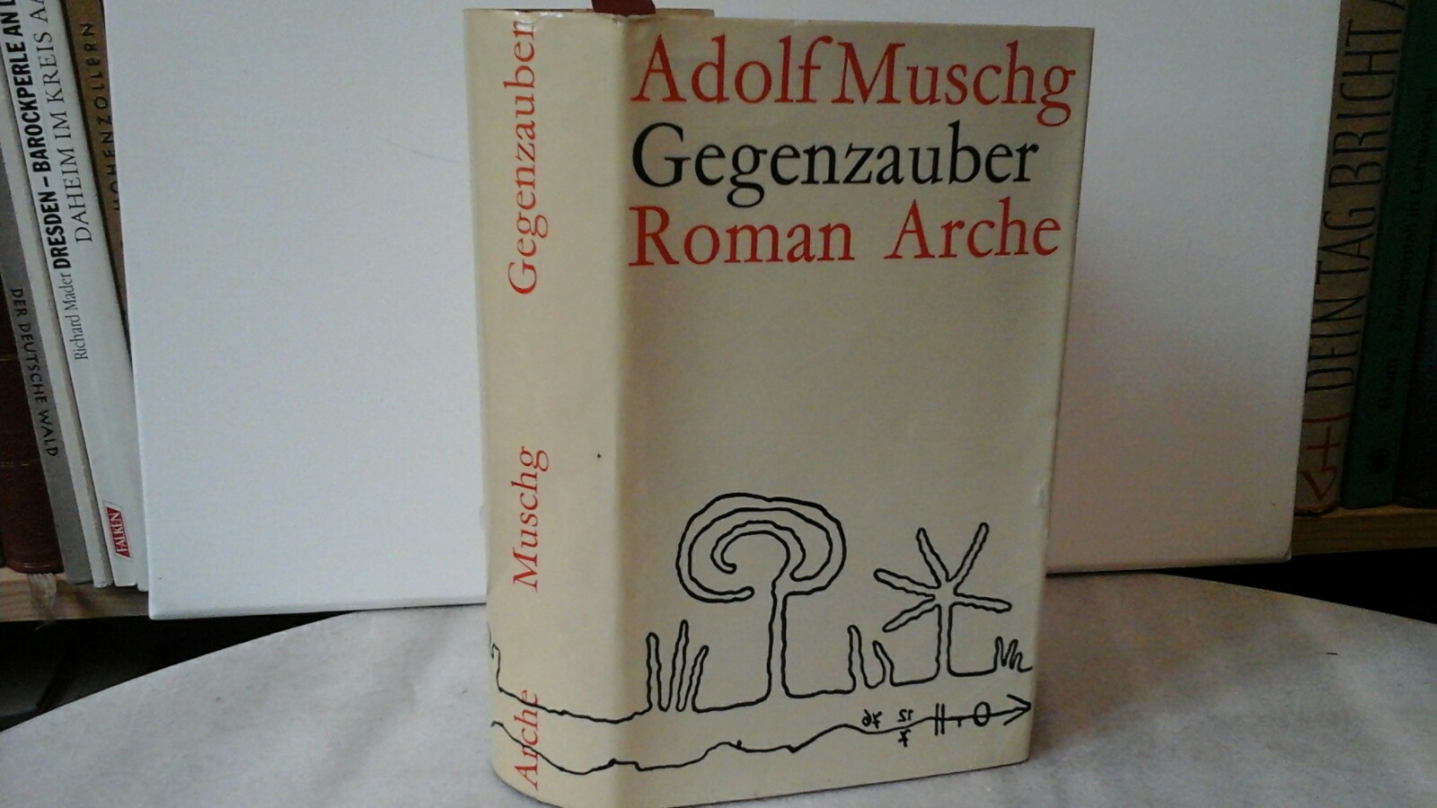 MUSCHG, ADOLF: Gegenzauber. Roman. Erste /1./ Ausgabe.