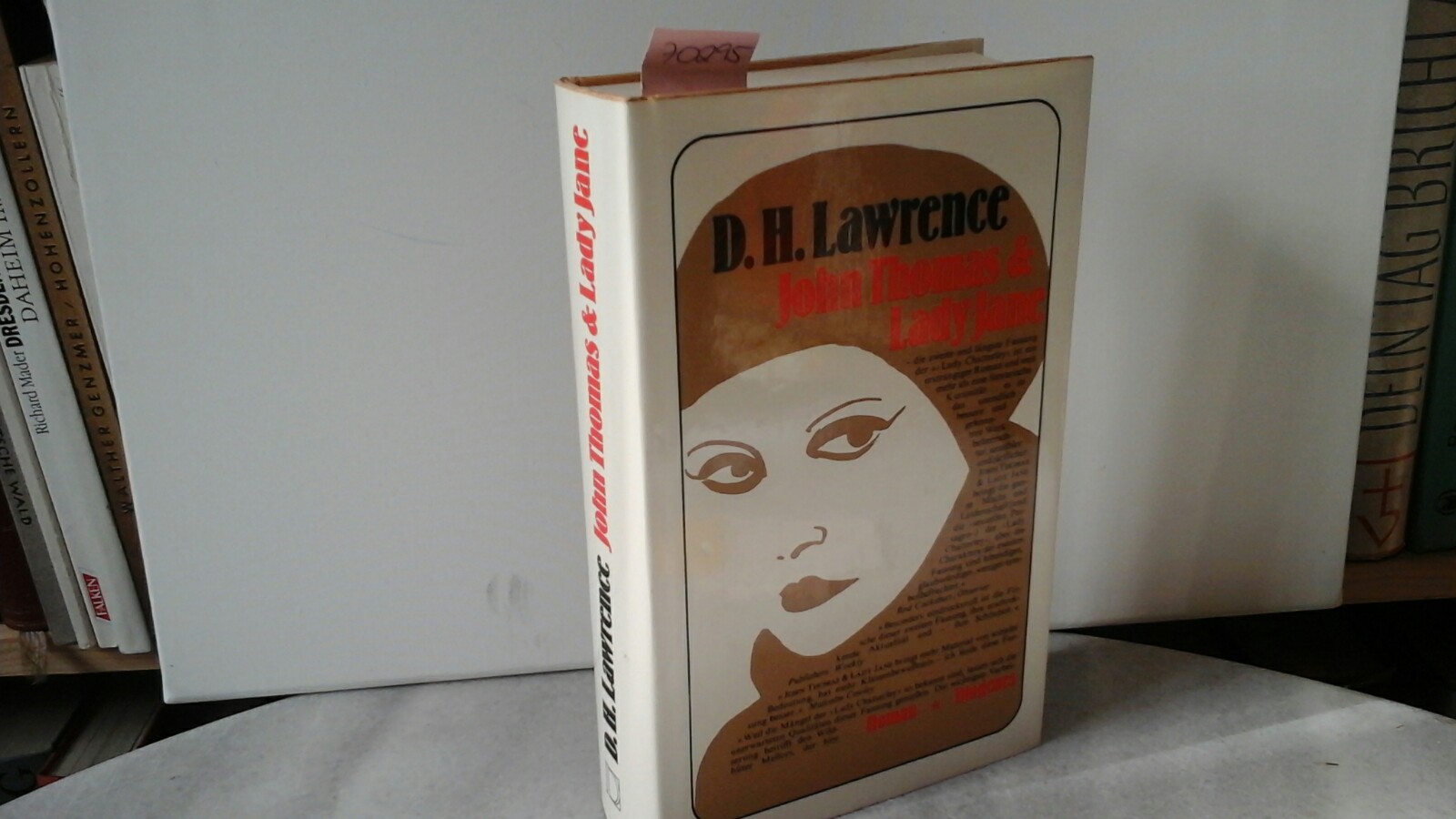 LAWRENCE, D. H.: John Thomas & Lady Jane. Roman. Aus dem Englischen von Susanna Rademacher. Erste /1./ Ausgabe.
