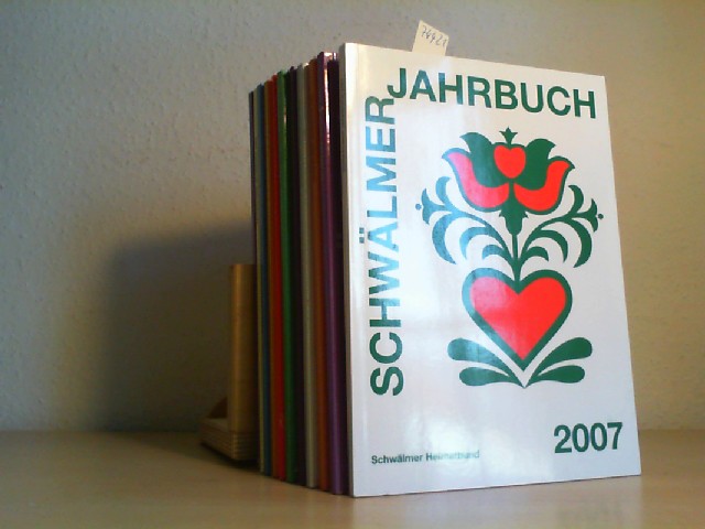  Schwlmer Jahrbuch 1991, 1992, 1993, 1995, 1996, 1997, 1998, 2000, 2001, 2006, 2007. Schwlmer Heimatbund e.V. Ziegenhain.