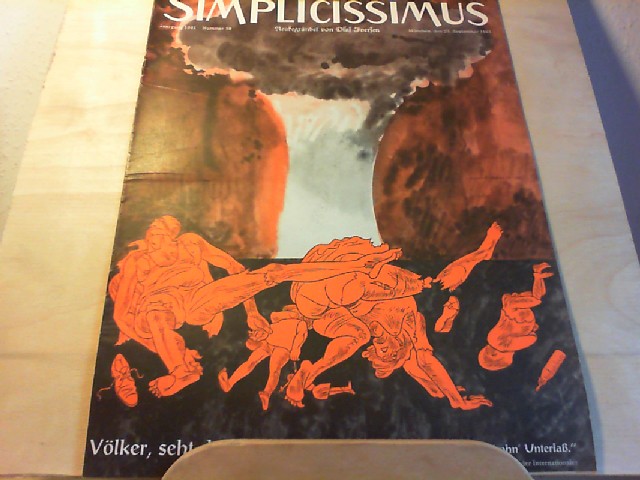  SIMPLICISSIMUS. 23. September 1961, Nr 39 / Jahrgang 1961. Neubegrndet von Olaf Iversen. Satirisches 