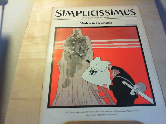  SIMPLICISSIMUS. 28. Februar 1959, Nr 9 / Jahrgang 1959. Neubegrndet von Olaf Iversen. Satirisches 