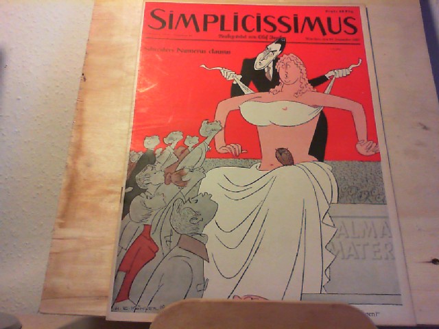  SIMPLICISSIMUS. 19. Dezember 1959, Nr. 51 / Jahrgang 1959. Neubegrndet von Olaf Iversen. Satirisches 