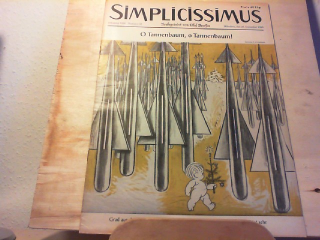  SIMPLICISSIMUS. 26. Dezember 1959, Nr. 52 / Jahrgang 1959. Neubegrndet von Olaf Iversen. Satirisches 