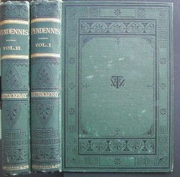THACKERAY, WILLIAM M.: The History of Pendennis. In two Volumes. With Illustrations by the author. First /1./ printing of this edition.