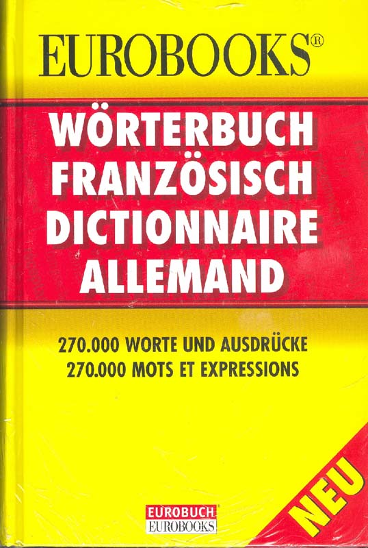 Wörterbuch Französisch Dictionnaire Allemand