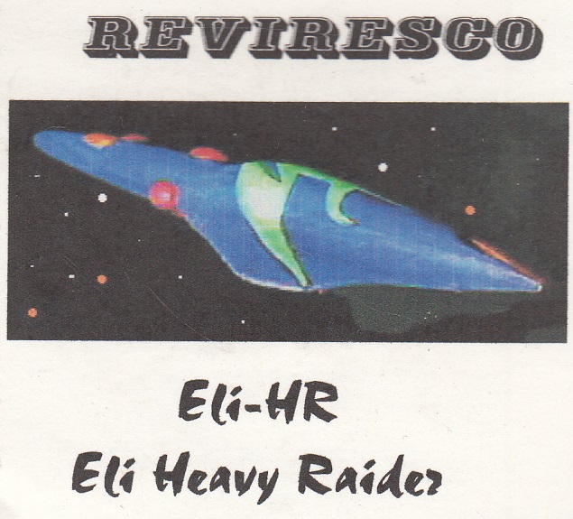 Eli Heavy Raider - Raumschiff - 1:1200 - 2 Zinnmodelle Starguard Science Fiction