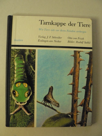 Ottzo von Frisch/Rudolf Sablic (Illustr.)  Tarnkappe der Tiere - Wie Tiere sich vor ihren Feinden verbergen. Insekten 