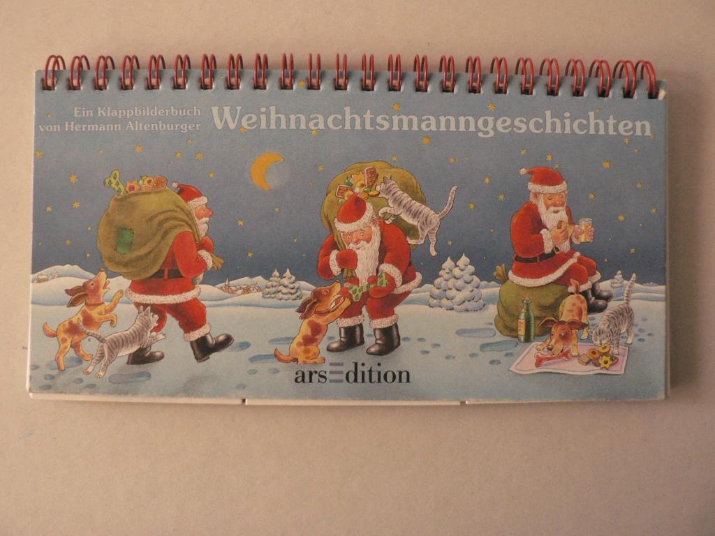 Altenburger, Hermann  Weihnachtsmanngeschichten. Ein Klappbilderbuch 