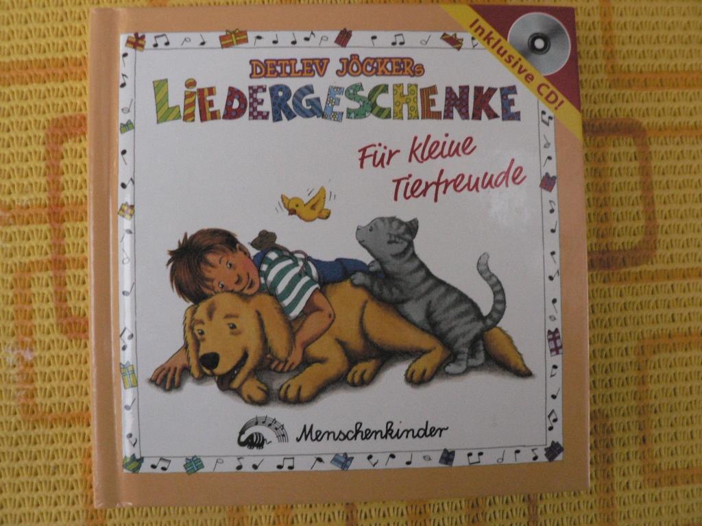 Susanne Krau (Illustr.)  Liedergeschenke - Fr kleine Tierfreunde. Ein buntes Buch mit Liedern, Reimen, Spielvorschlgen und einer CD 