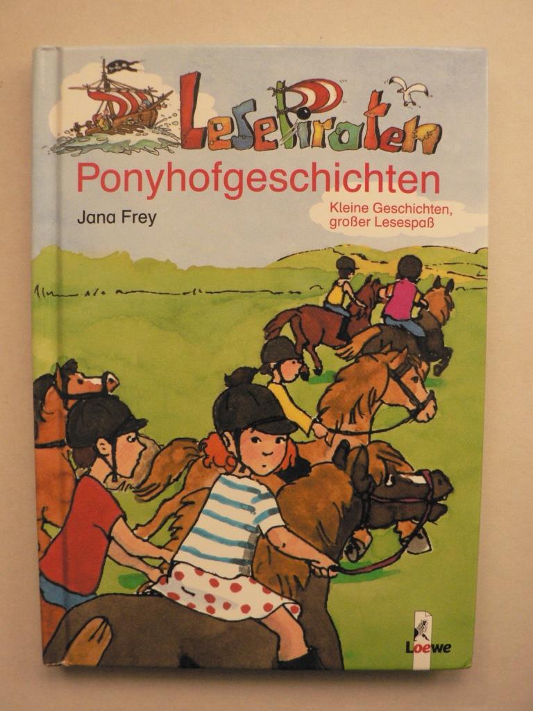Lesepiraten: Ponyhofgeschichten. Kleine Geschichten, großer Lesespaß