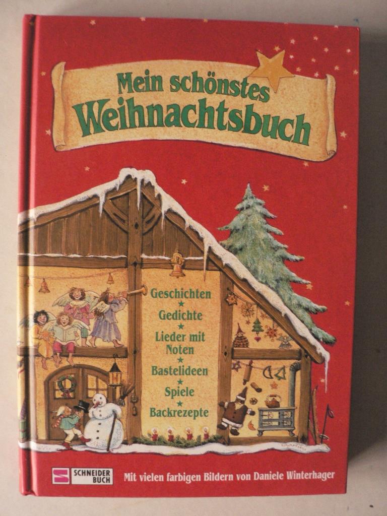Tischer, Claudia/Winterhager, Daniele (Illustr.)  Mein schnstes Weihnachtsbuch: Geschichten, Gedichte, Lieder mit Noten, Bastelideen, Spiele, Rezepte 